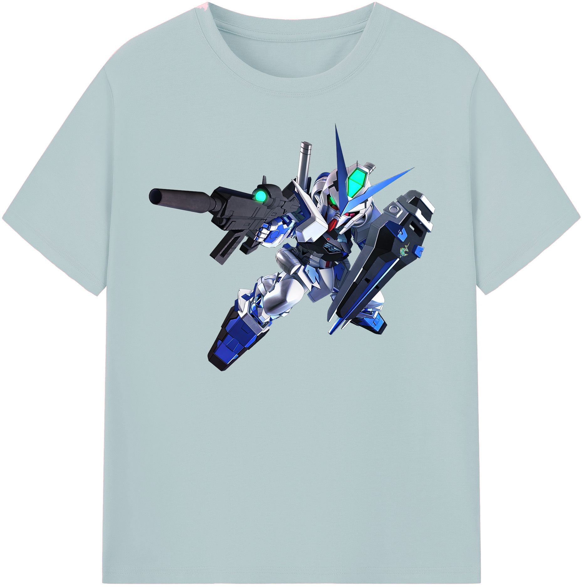 （画像用） 機動戦士ガンダム Mobile Suit Gundam 綿100％半袖Tシャツ（フロントプリント）